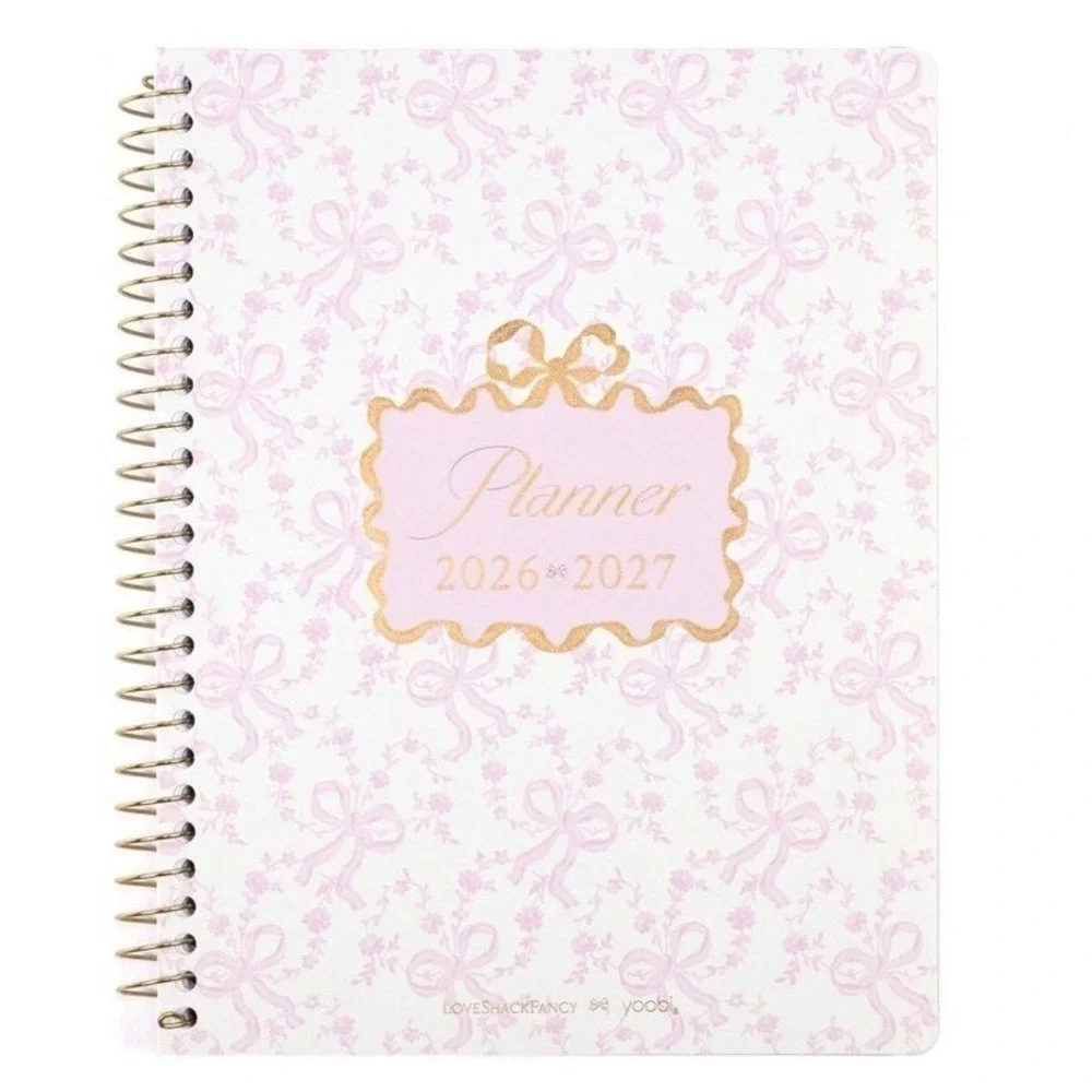 Love Shack Fancy Planner 2026 2027 Weekly Monthly Academic Organizer NEW SCHOOL